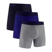 Under Armour 3P Performance Tech Solid 6in Boxers Svart/Blå polyester ...