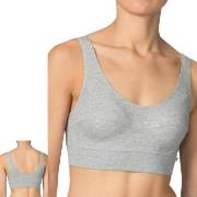 Calida BH Elastic Top Jade/Grønn bomull Medium Dame