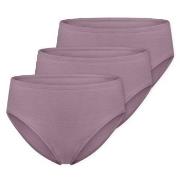 Schiesser Truser 3P Essentials Cotton Briefs Fiolett bomull 42 Dame