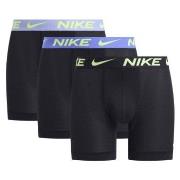 Nike 6P Essentials Micro Boxer Brief 241 Svart/Blå polyester 2XL Herre