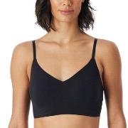 Schiesser BH Invisible Soft Bustier Padded Bralette Svart 42 Dame