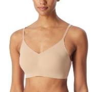 Schiesser BH Invisible Soft Bustier Padded Bralette Sand 36 Dame