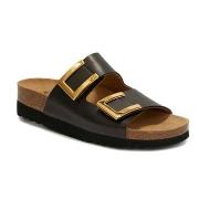 Scholl Monterey 2 Straps Svart/Guld not spec Str 38 Dame
