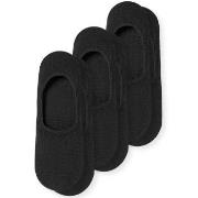 Schiesser Strømper 3P Long Life Cool Steps Socks Svart Str 37/38 Dame