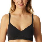 Schiesser BH Unique Cotton Soft Bra Svart bomull A 95 Dame