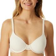 Schiesser BH Unique Cotton Wired Bra Krem bomull D 85 Dame