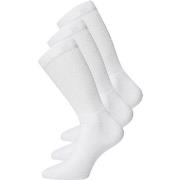 JBS Strømper 3P Terry Sole Socks Hvit Str 44/47 Herre