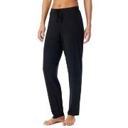 Schiesser Women Mix and Relax Straight Pants Svart modal 48 Dame