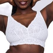 PrimaDonna BH Salerno Wireless Bralette Benhvit E 75 Dame