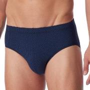 Schiesser Cotton Casuals Mini Brief Mørkblå økologisk bomull 4XL Herre