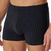 Schiesser Cotton Casuals Boxer Brief Svart bomull Large Herre