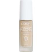 GOSH Hydramatt Foundation Very Light - Red/Warm Undertone 002Y - 30 ml