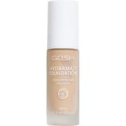 GOSH Hydramatt Foundation Light - Yellow/Cold Undertone 006N - 30 ml