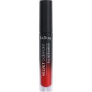 IsaDora Velvet Comfort Liquid Lipstick Ravish Red - 4 ml