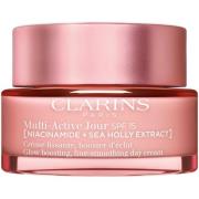 Clarins Multi-Active Jour Glow Boosting, Line-Smoothing Day Cream SPF1...