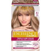 L'Oréal Paris L´Oréal Paris Excellence Creme 8.1 Lys Askeblond - 1 pcs