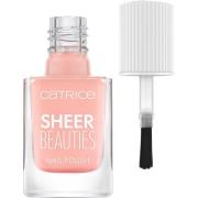 Catrice Sheer Beauties Nail Polish Peach For The Stars 050