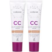 Lumene Duo CC Color Correcting Cream SPF20 Medium