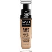 NYX Professional Makeup Can't Stop Won't Stop Foundation Buff - 30 ml