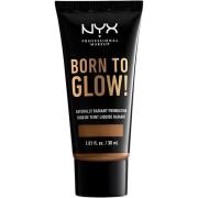 NYX Professional Makeup Born To Glow Naturally Radiant Foundation Sien...