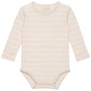 Fixoni Stripete Baby Body Oatmeal | Beige | 56 cm