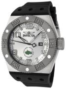 Invicta Herreklokke 0871 Force Sølvfarget/Gummi Ø48 mm