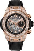 Hublot Herreklokke 421.OX.1180.RX.1704 Big Bang 44mm Sort/Gummi Ø44