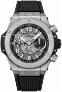 Hublot Herreklokke 421.NX.1170.RX Big Bang 44mm Sort/Gummi Ø44 mm