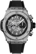 Hublot Herreklokke 421.NX.1170.RX.1104 Big Bang 44mm Sort/Gummi Ø44