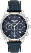 Longines Herreklokke L2.759.4.92.0 Master Blå/Lær Ø42 mm