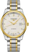 Longines Herreklokke L2.893.5.97.7 Master Sølvfarget/Gulltonet stål