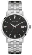 Bulova Herreklokke 96B244 Bracelet Sort/Stål Ø39 mm