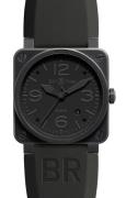 Bell & Ross Herreklokke BR0392-PHANTOM-CE BR 03-92 Sort/Gummi