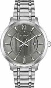 Bulova Herreklokke 96B281 Classic Grå/Stål Ø40 mm