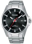 Pulsar Herreklokke PS9509X1 Dress Sort/Stål Ø43 mm