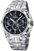 Festina Herreklokke F20327-7 Sport Sort/Stål Ø44 mm