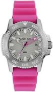 Nautica Herreklokke NAI12533G Analog Grå/Gummi Ø42 mm