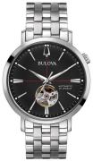 Bulova Herreklokke 96A199 Sort/Stål Ø41 mm