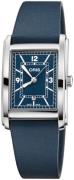 Oris 01 561 7783 4065-07 5 19 17 Rectangular Blå/Lær 38x25.5 mm