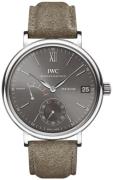 IWC Herreklokke IW510115 Portofino Grå/Lær Ø45 mm