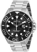 Invicta Herreklokke 28765 Pro Diver Sort/Stål Ø50 mm