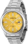 Invicta Herreklokke 38453 Pro Diver Gul/Stål Ø43 mm