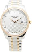 Longines Herreklokke L2.893.5.77.7 Master Sølvfarget/18 karat rosé