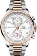 IWC Herreklokke IW390703 Portugieser Sølvfarget/18 karat rosé gull