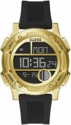 Guess Herreklokke GW0272G2 LCD/Gummi Ø44.5 mm