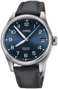 Oris Herreklokke 01 751 7761 4065-07 3 20 05LC Aviation Blå/Lær