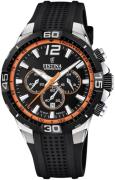 Festina Herreklokke F20523-2 Sort/Gummi Ø44.5 mm