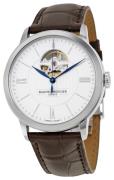 Baume & Mercier Herreklokke MOA10274 Classima Sølvfarget/Lær