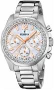 Festina Dameklokke F20606-1 Boyfriend Hvit/Stål Ø39 mm