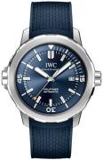 IWC Herreklokke IW328801 Aquatimer Blå/Gummi Ø42 mm